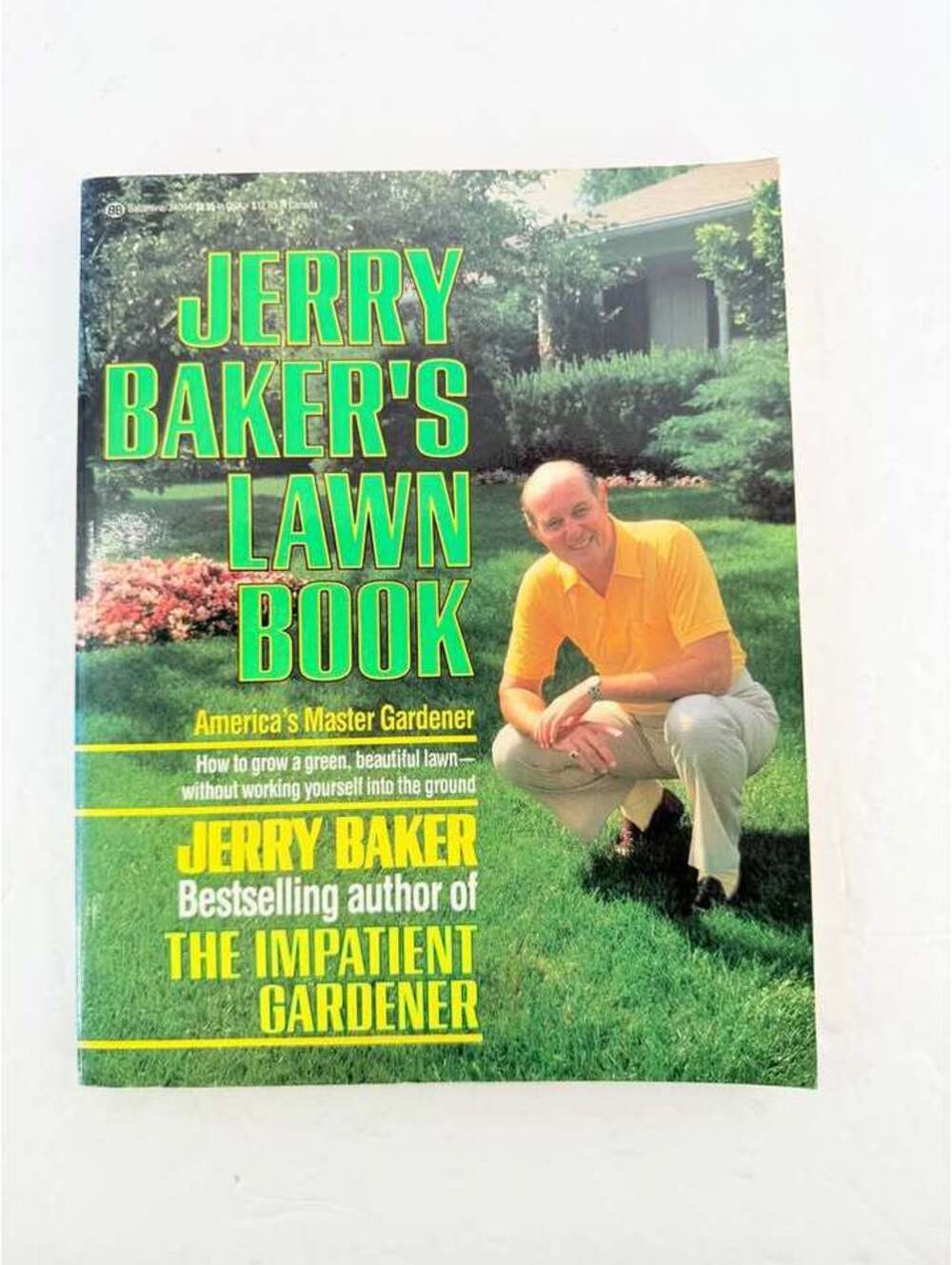 Jerry Baker's Lawn Book (1987 First Edition)